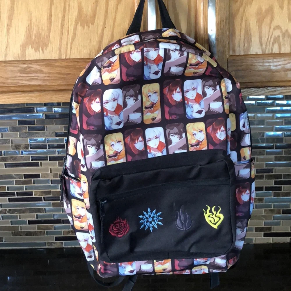 RWBY All‎ Over Print Backpack anime back to school unisex RARE